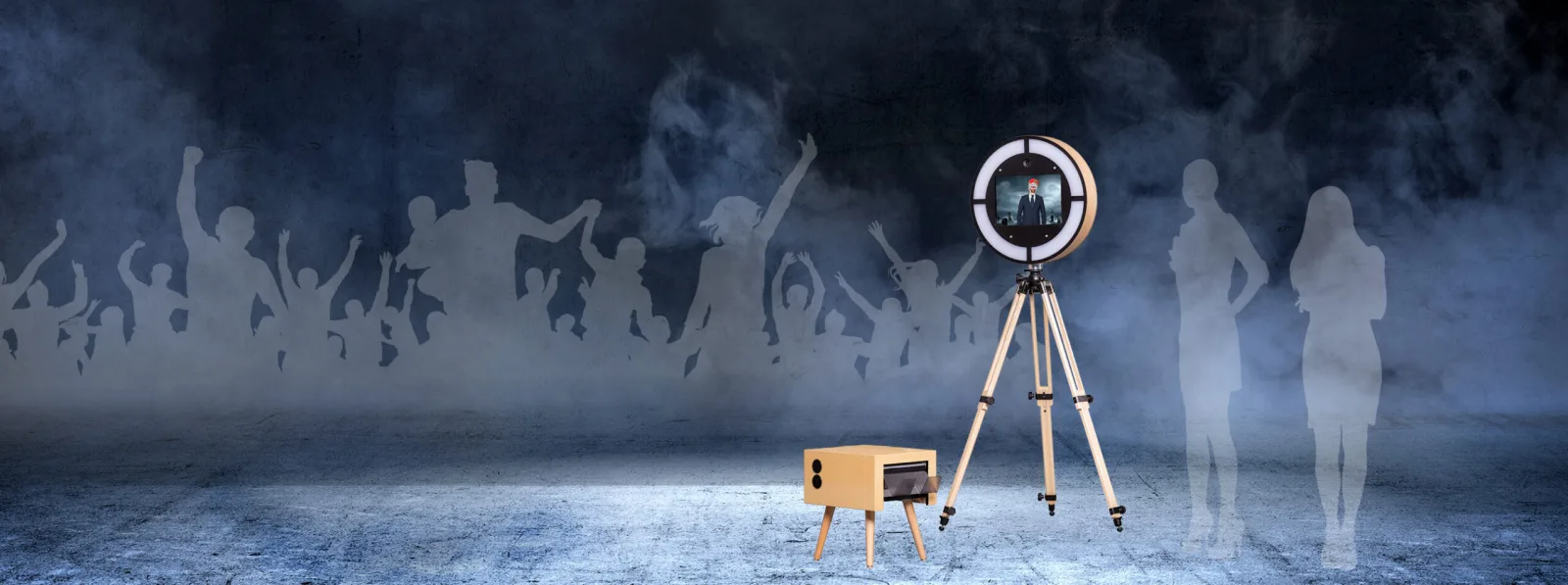 Fotobox von Photoboother im Einsatz bei einer Veranstaltung in NRW